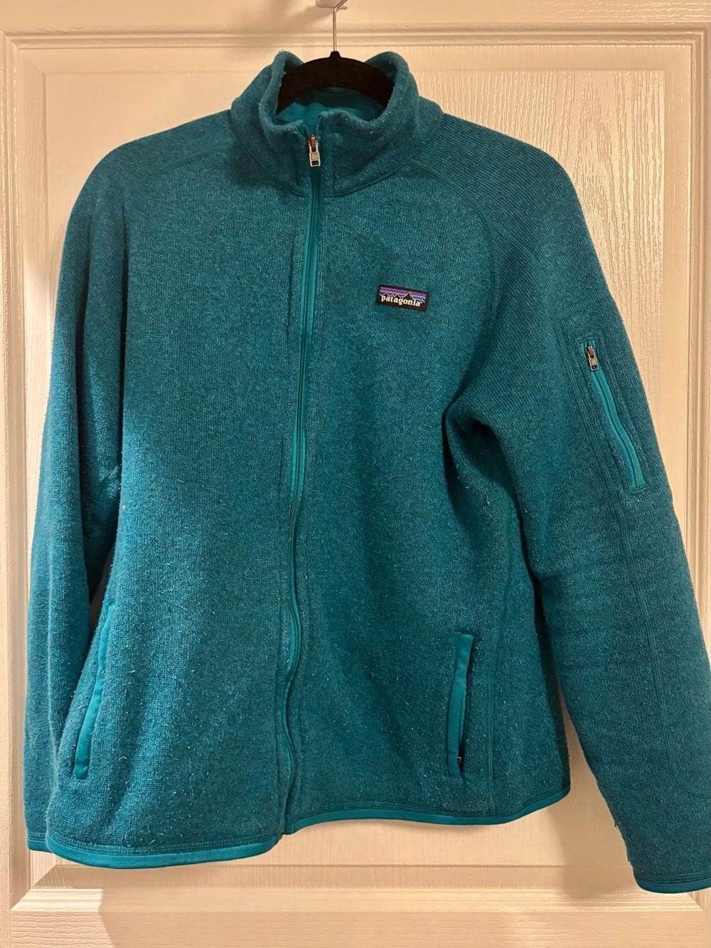 Patagonia Women's Teal Full-Zip Better Sweater Fleece Jacket